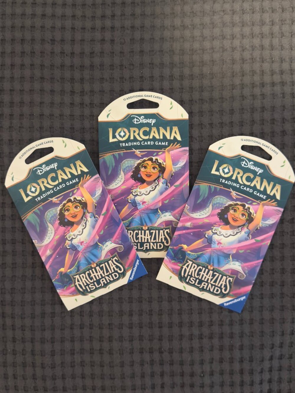 Disney Lorcana Archazia’s Island Booster Packs – 3 Packs – Factory Sealed